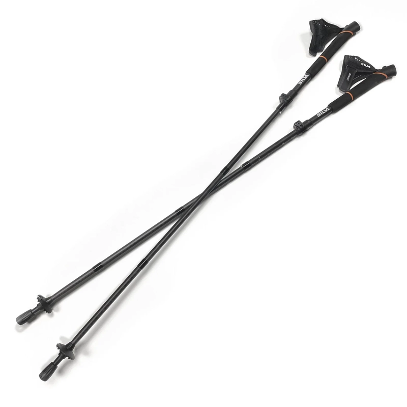 Silva Running Poles Carbon Adjust 100-120cm