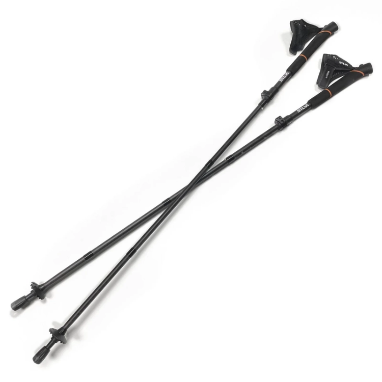 Silva Running Poles Carbon Adjust 120-140cm