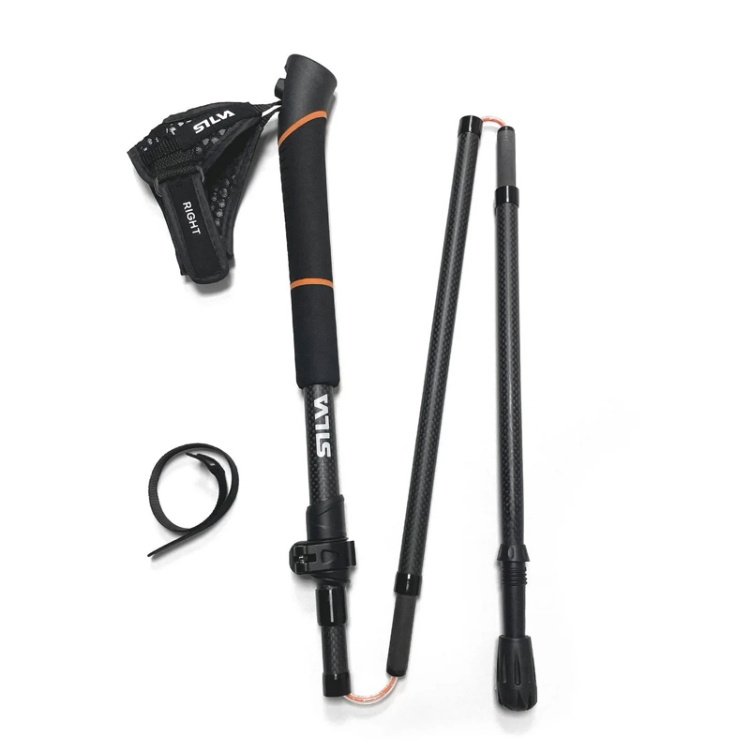 Silva Running Poles Carbon Adjust 120-140cm