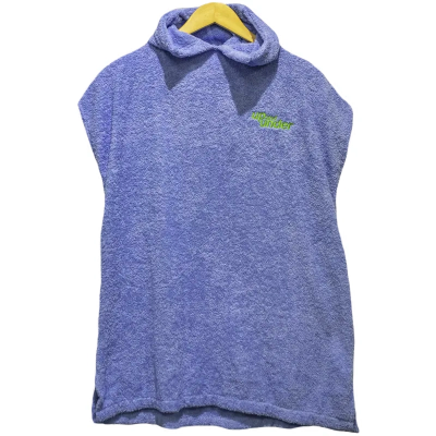 Up and Under Child's Changing Robe - Blue