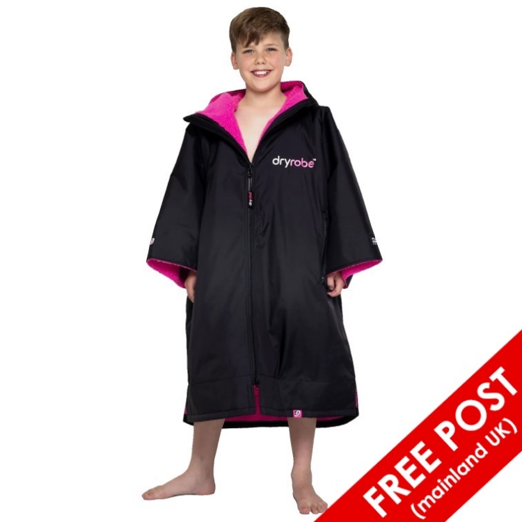 Dryrobe Advance Kid's Short Sleeve - Dryrobe Free Post