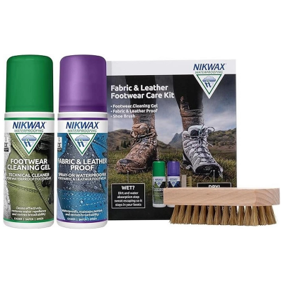 Nikwax Fabric & Leather Footwear Care Kit Nikwax Fabric & Leather Footwear Care Kit