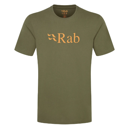 Rab Stance Logo Organic Cotton Tee - Army