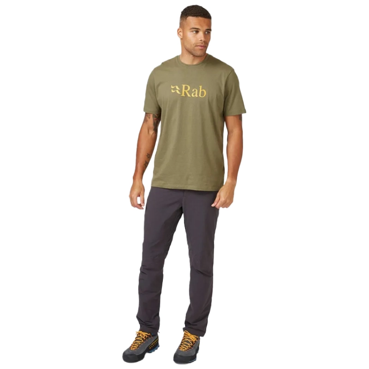 Rab Stance Logo Organic Cotton Tee - Army