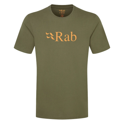 Rab Stance Logo Organic Cotton Tee - Army