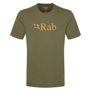 Rab Stance Logo Organic Cotton Tee - Army