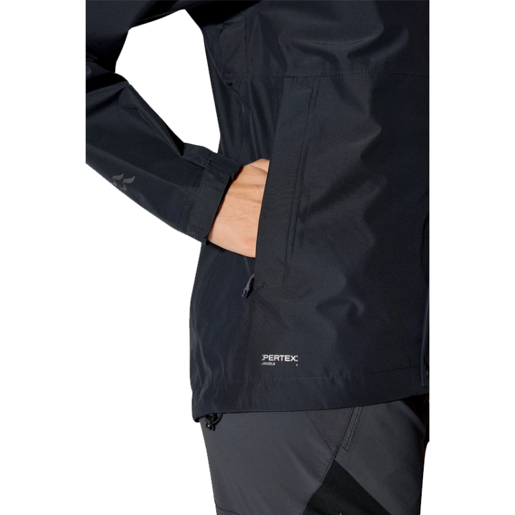 Rab Women's Downpour Waterproof Jacket - Black