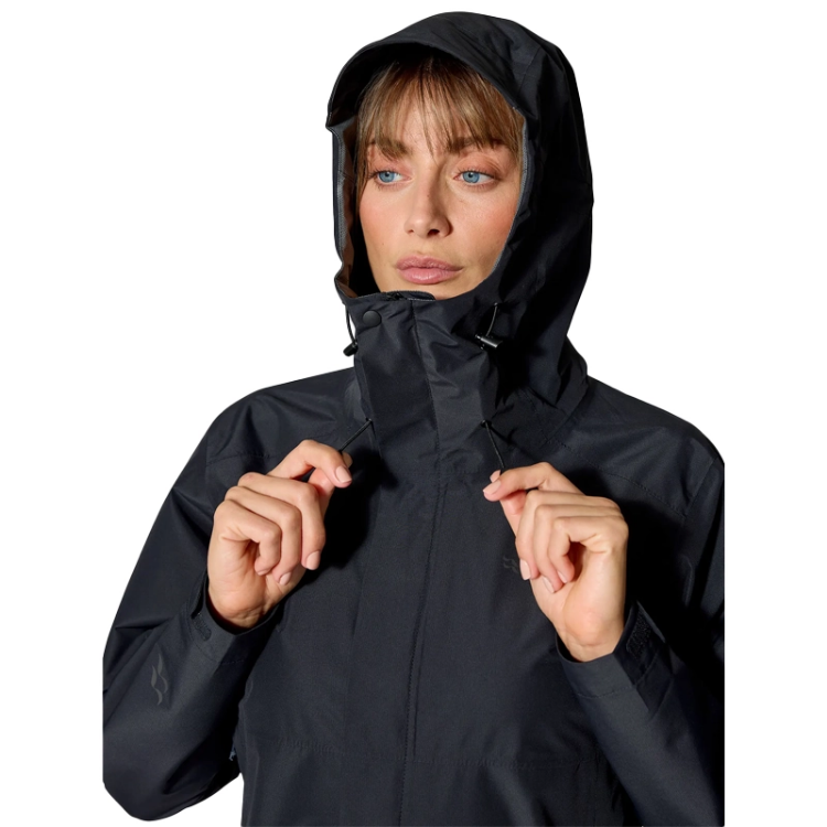 Rab Women's Downpour Waterproof Jacket - Black