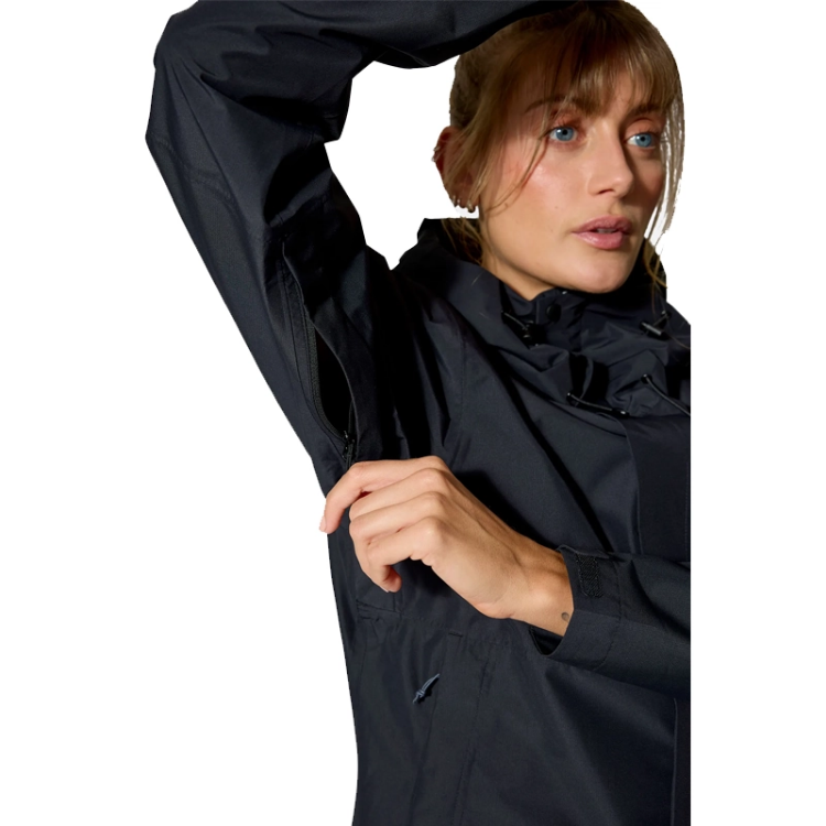 Rab Women's Downpour Waterproof Jacket - Black