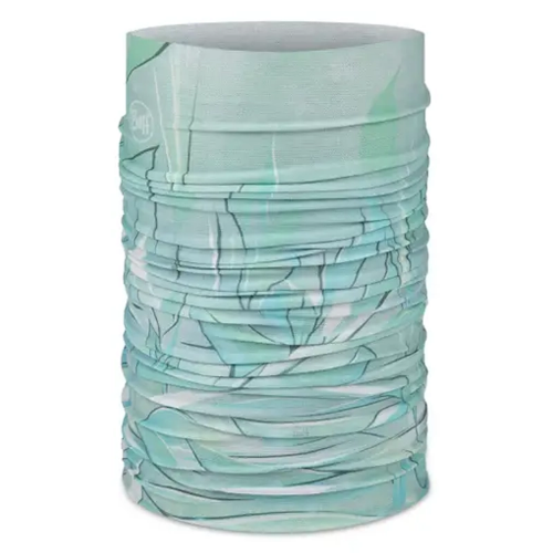 Buff Surfrider Coolnet UV Neckwear - Usture Seagrove Green