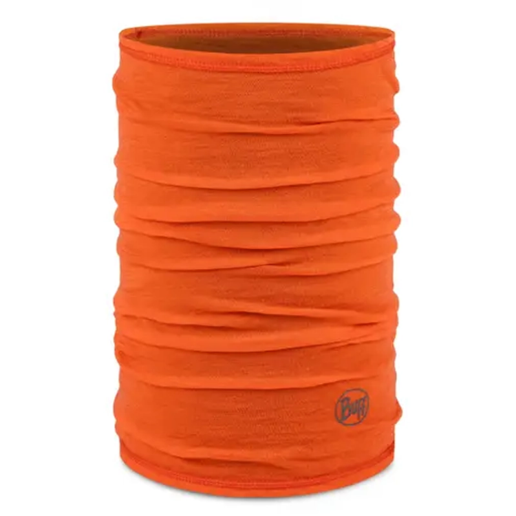 Buff Merino Lightweight Neckwear - Solid Night Poppy