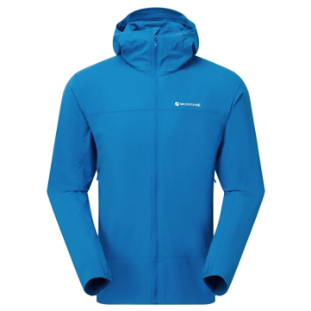 Montane Men's Tenacity Nano Hooded Softshell Jacket - Neptune Blue