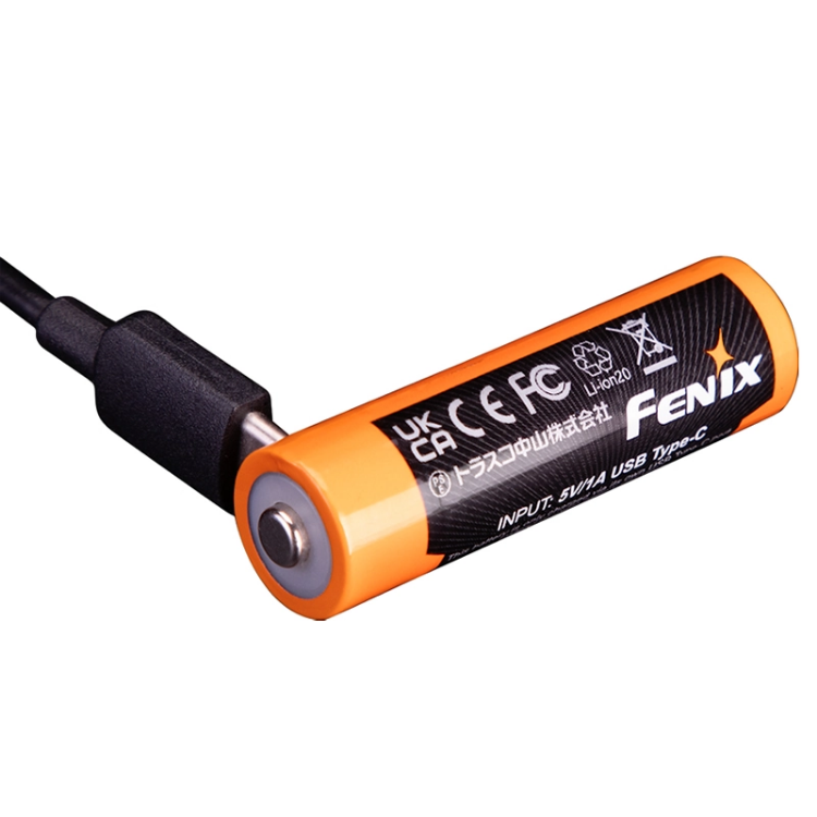Fenix 14500 Rechargeable Battery + USB-C