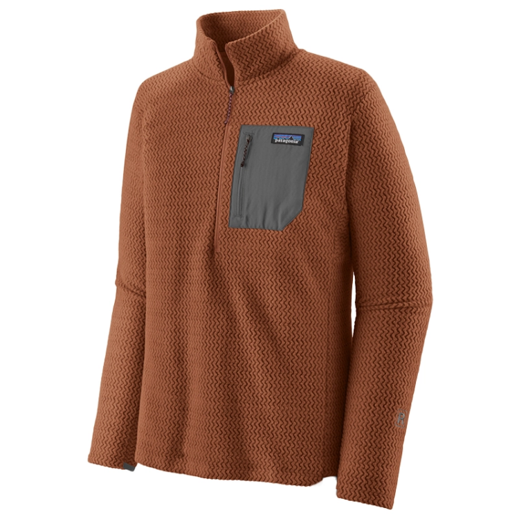 Patagonia Men's R1 Air Zip Neck - Robin Brown