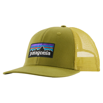 Patagonia P-6 Logo Trucker Hat - Graze Green