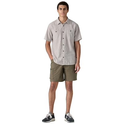 Patagonia Men's Back Step Shirt - Swell Dobby: Salt Grey