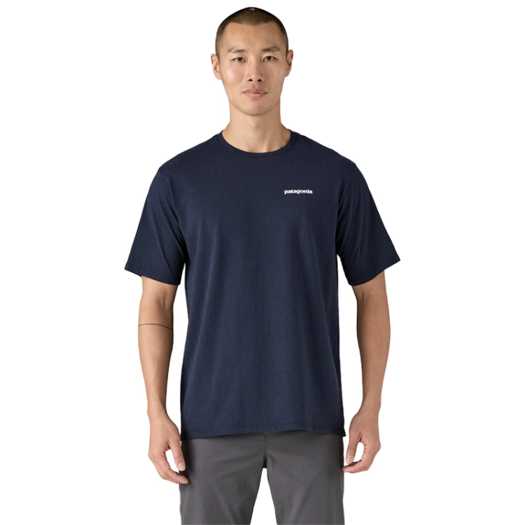 Patagonia Men's P-6 Logo Responsibili-Tee - New Navy