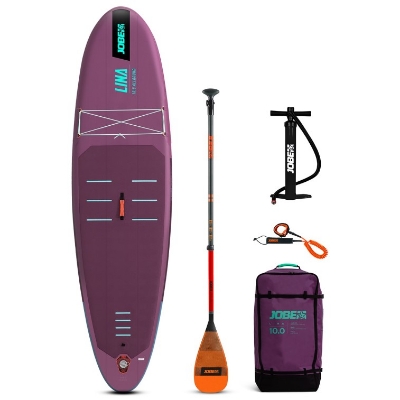 Jobe Aero Lina SUP Board 10.0 Package - Sunset Purple Jobe Aero Lina SUP Board 10.0 Package - Sunset Purple