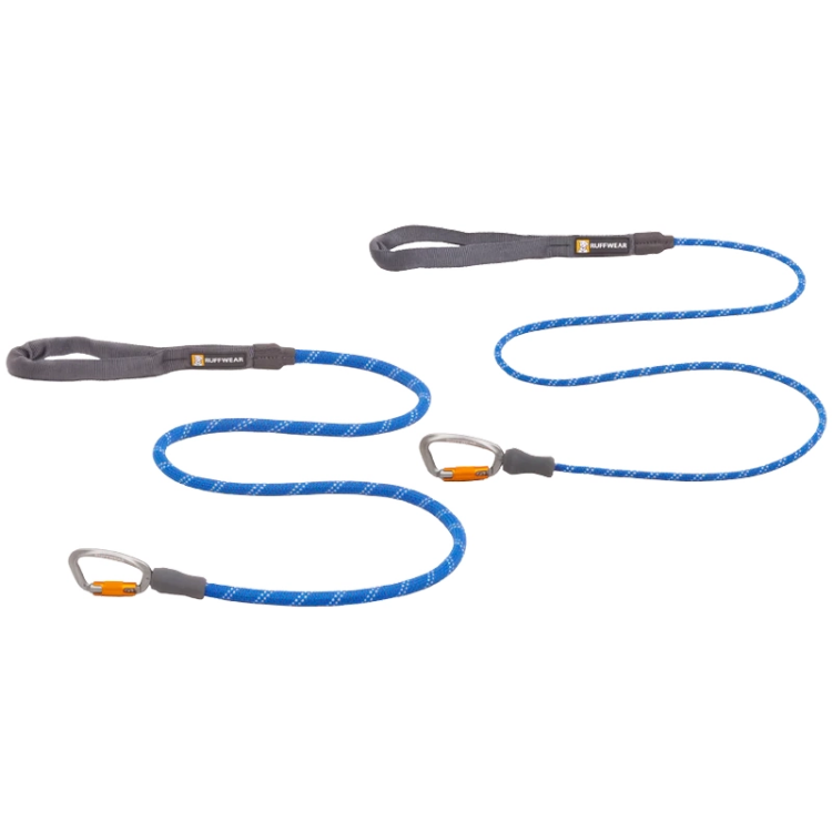 Ruffwear Knot-a-Leash Rope Dog Lead - Blue Pool