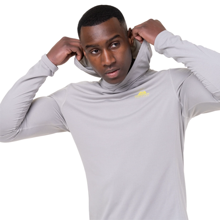 Mountain Equipment Glace Hooded Men's Top - Mist