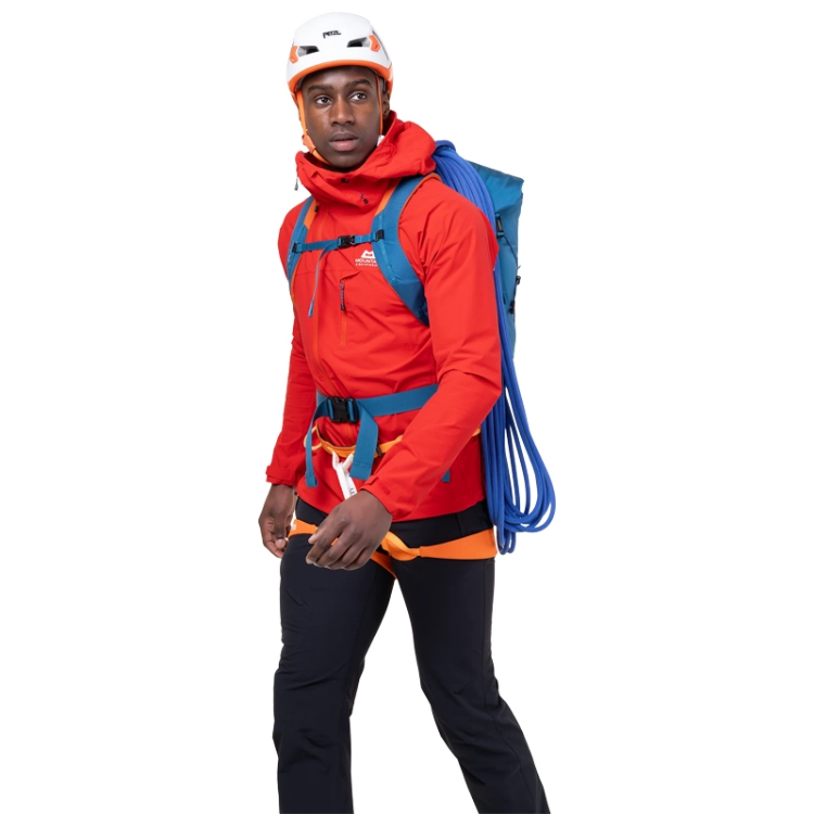 Mountain Equipment Squall Hooded Men's Jacket - Chilli Red