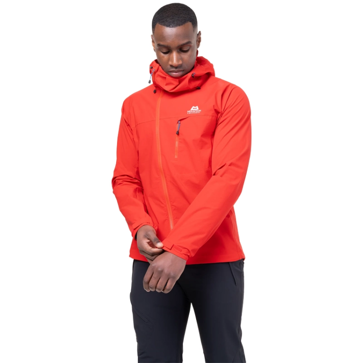 Mountain Equipment Squall Hooded Men's Jacket - Chilli Red