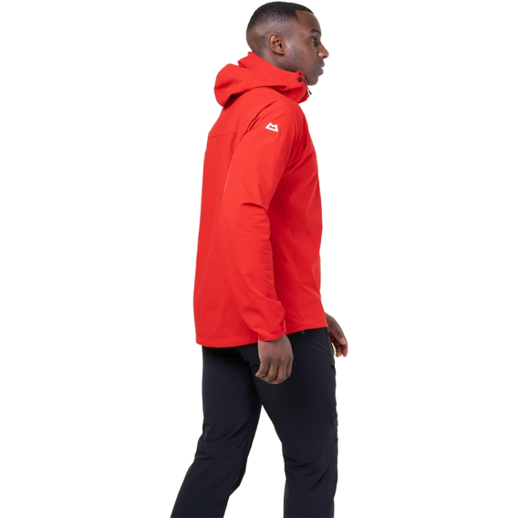 Mountain Equipment Squall Hooded Men's Jacket - Chilli Red
