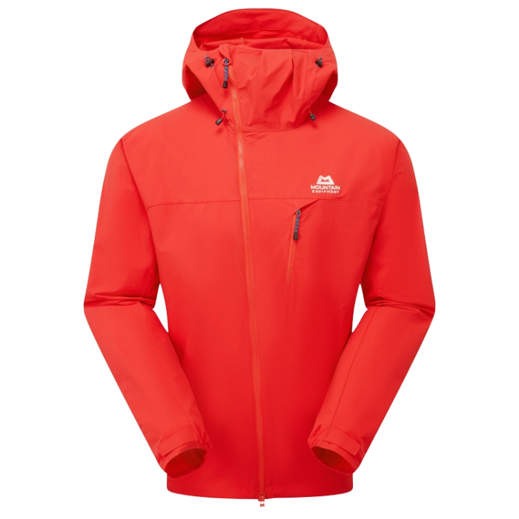 Mountain Equipment Squall Hooded Men's Jacket - Chilli Red