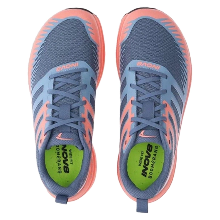 INOV8 TrailFly Max Women's - Blue Grey / Coral / Light Grey