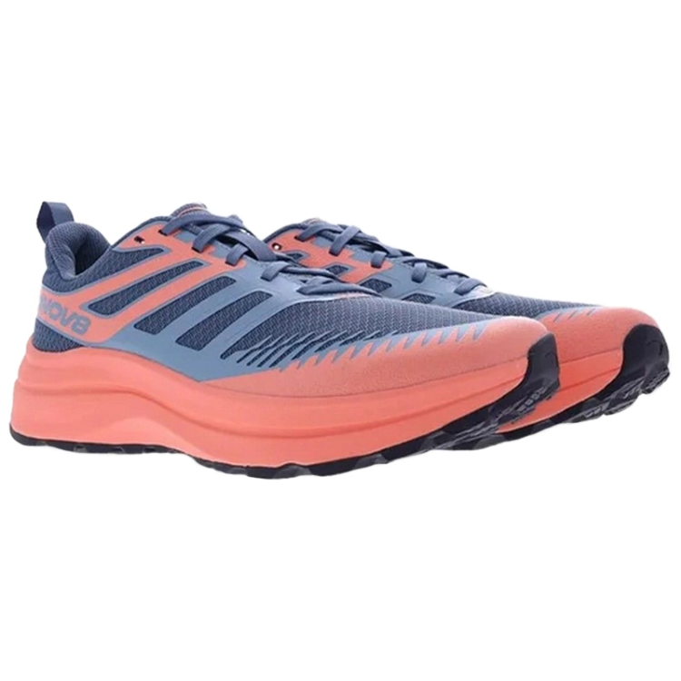 INOV8 TrailFly Max Women's - Blue Grey / Coral / Light Grey