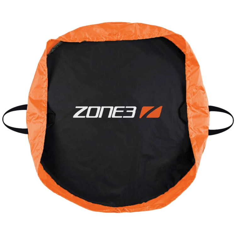 Zone3 Wetsuit Changing Mat - Black / Orange
