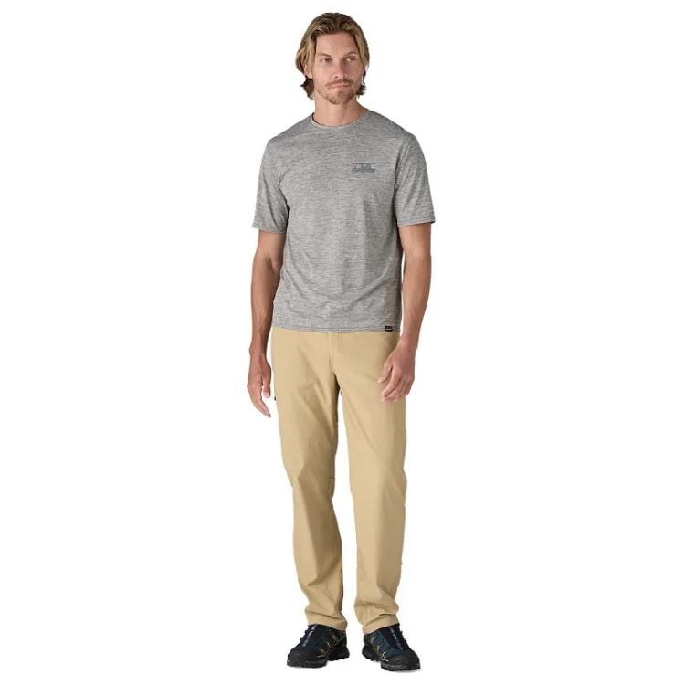 Patagonia Men's Capilene Cool Daily Graphic Shirt - '73 Skyline: Feather Grey