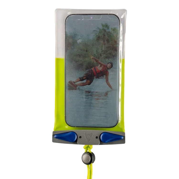 Aquapac Compact Plus Waterproof Phone Case - Lime Green