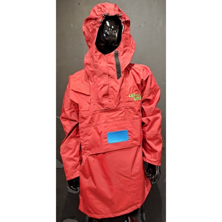 Up and Under Centre Cag Junior - Medium - Red / Mint Green