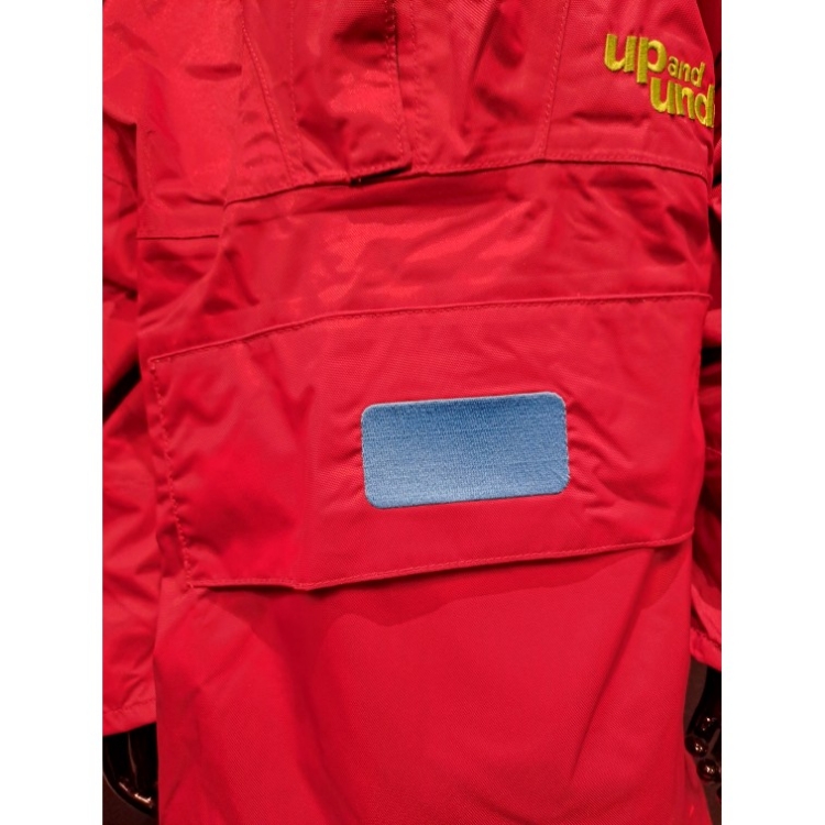 Up and Under Centre Cag Junior - Medium - Red / Mint Green
