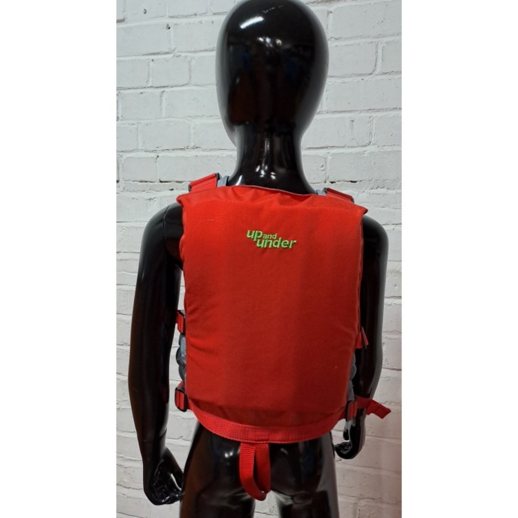 Up and Under Centre Cordura Universal Kid's PFD - Red - M / L