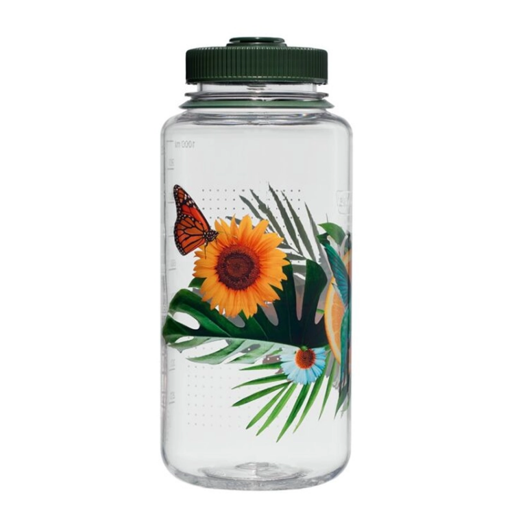 Wide Mouth Tritan 1L Sustain - Citrus Hummingbird