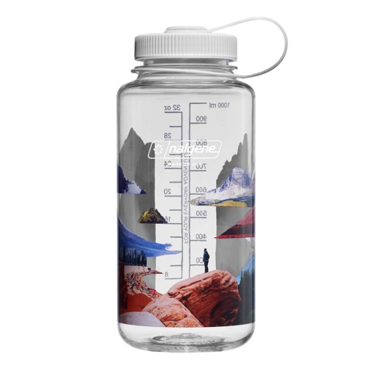 Wide Mouth Tritan 1L Sustain - Mixed Landscapes