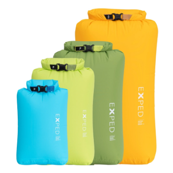 Exped Drybag Versa Bright - Pack of 4 - XS, S, M, L - Fresh