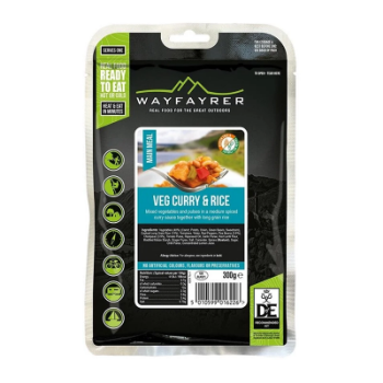 Wayfayrer Vegetarian Main Meal - Veg Curry and Rice