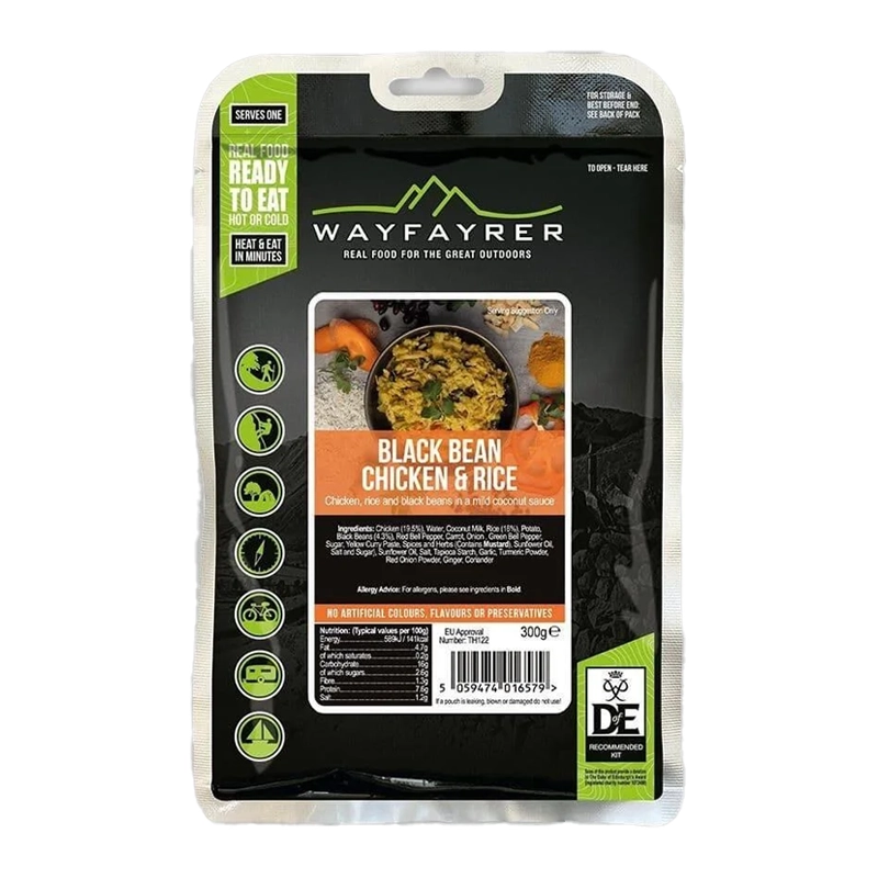 Wayfayrer Main Meal - Black Bean Chicken & Rice