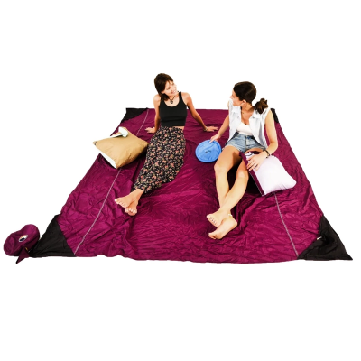 Ticket To The Moon Beach Blanket