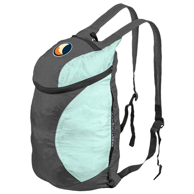 Ticket To The Moon Mini Backpack - Dark Grey / Mint