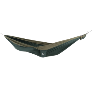 Ticket To The Moon Kingsize Hammock in Express Bag - Dark Green / Army Green