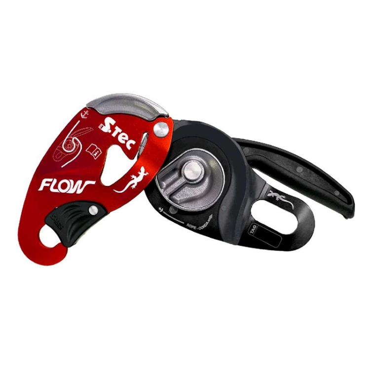 SafeTec Flow D07 Descender - Red