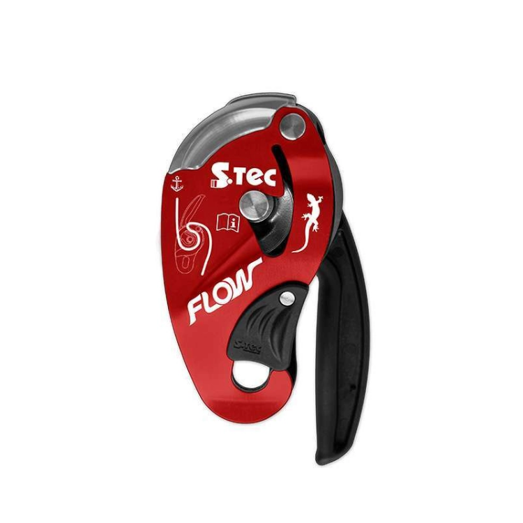 SafeTec Flow D07 Descender - Red