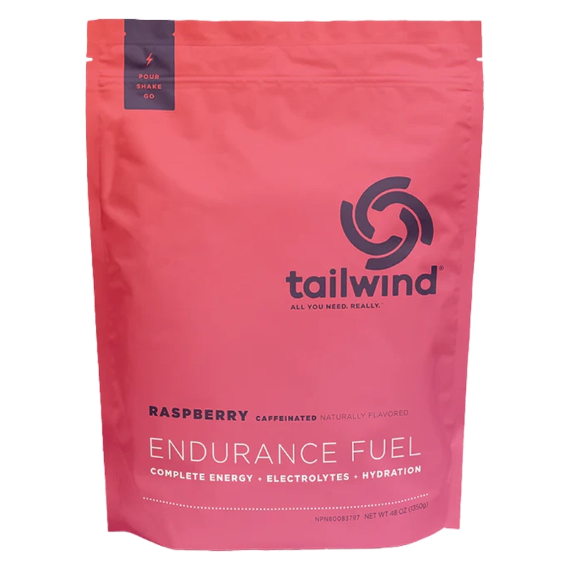 Tailwind Endurance Fuel (50 Serving Pouch) - Caffeinated Raspberry Buzz