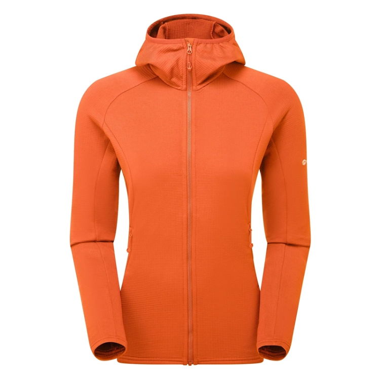 Montane Women's Protium Hoodie - Tiger Lily