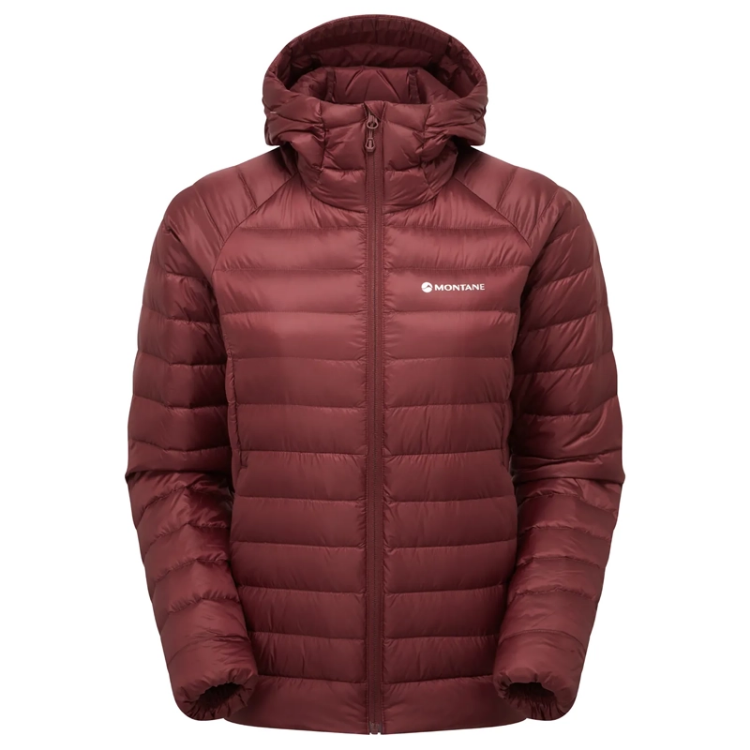 Montane Women's Anti-Freeze Hooded Down Jacket - Sumac