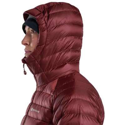 Montane Women's Anti-Freeze Hooded Down Jacket - Sumac
